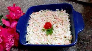 how to make coleslaw  |  SAMAR'S KITCHEN