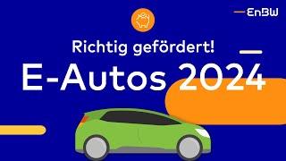 Förderung von E-Autos 2024 | EnBW Richtig gefördert