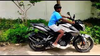 First Time Driving  Pulsar NS 200