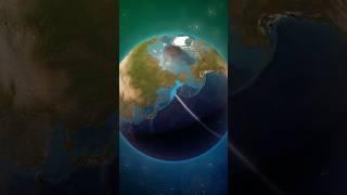 What’s the Longest Swim Path Without Touching Land?  #shorts #geography #map