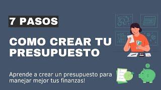 Como crear un presupuesto en 7 simples pasos