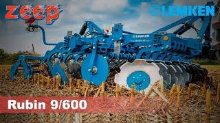 Коротка дискова борона Lemken Rubin 9 | Якісно впорається навіть з високою стернею?