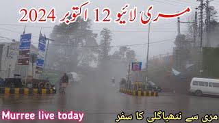 murree live today #murree weather today | Nathia gali today #murree snowfall update mall road #2024