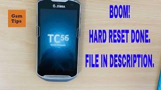 ZEBRA TC56, TC57, TC75X HARD RESET. Download links in description