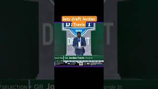 Jets draft Jordan Travis #nfl #football #nflnews