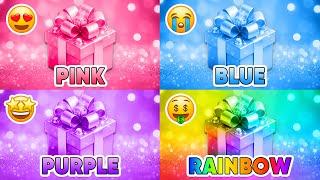 Choose Your Gift...! Pink, Blue, Purple or Rainbow ⭐️ How Lucky Are You?  Quiz Shiba