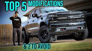 TOP 5 Silverado MODs + 2 Bad Choices [2019-2024] Trail Boss Modifications