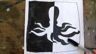 Fun with positive and negative space - HOW TO