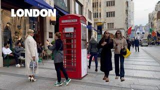 London Walk   OXFORD & BOND STREET  Christmas Preparations 2024 | Central London Walking Tour