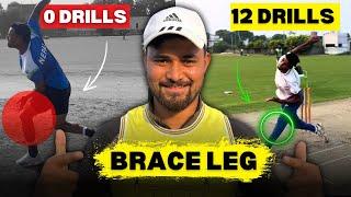 12 Best Brace Leg Drill To Bowl Fast In Fast Bowling