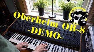 Oberheim OB-8 Sounds and Functions Demo