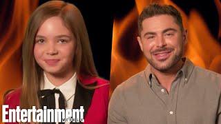 Zac Efron and Ryan Kiera Armstrong Talk Starring in 'Firestarter' Remake | Entertainment Weekly