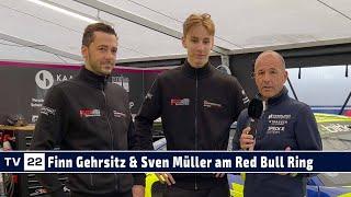 MOTOR TV22: Finn Gehrsitz und Sven Müller beim ADAC GT Masters am Red Bull Ring 2023