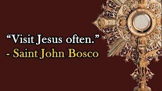 Don Bosco's Dream Made Me Visit the Blessed Sacrament | Ep. 191