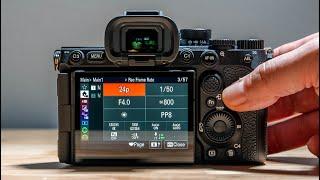 Sony A7RV Video Settings - Full Menu Setup