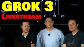 XAI LAUNCHES GROK 3 [FULL REPLAY]