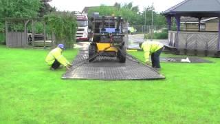 Grassform Tufftrak Installation