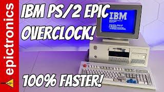 IBM PS/2 Model 57 unbelivable overclock! (IBM 8557)