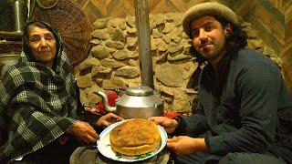 Special Bread with Flax Seeds in Center | Made in Wooden Oven | Salamat