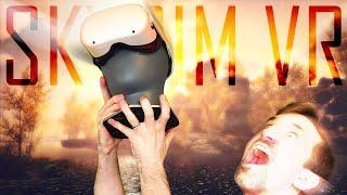 We Found FORBIDDEN Treasure in Skyrim VR! (Oculus Quest 2)