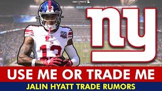 Jalin Hyatt Told Giants To Trade Him per ESPN | New York Giants Rumors