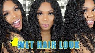 HOW TO ACHIEVE THE WET LOOK ON CURLY HAIR | DEFINED CURLS ALL DAY | Jasx Aigner