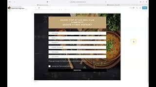 Part 18. Recipe Membership Website. How to create the recipe box registration page.