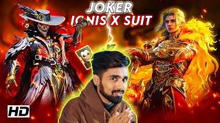 JOKER VS IGNIS X SUIT | PUBG MOVIE | PUBG SHORT FILM | REACTION AMAN GAMER