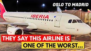 TRIP REPORT I Iberia Business Class I Airbus A320 I  Oslo OSL to Madrid MAD 