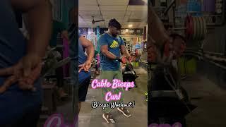 Cable Biceps Curl #Biceps workout @AR.Fitness-A1