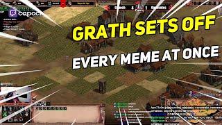 GRATH SETS OFF EVERY MEME AT ONCE | Daily Age Of Empires Community Highlights