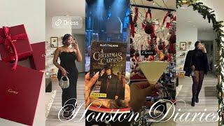 Houston Diaries: Christmas Bar, Luxury Shopping, Happy Hour, Serving Looks & More | GeranikaMycia