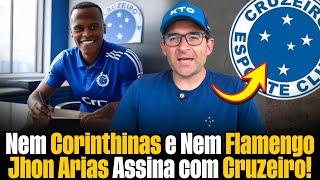 SAMUEL VENÂNCIO SOLTOU A BOMBA! Jhon Arias ASSSINA COM O CABULOSO! | notícias do CRUZEIRO URGENTE!