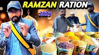 Ghareeb Mustahiq logo tak Ramzaan Ration phncha diya | Mere walid sahib ki qabar Ramzan Ration 2025