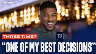 "I Want To Level Up & Get Closer To Greatness" Anthony Joshua On Ben Davison Link-Up & Daniel Dubois