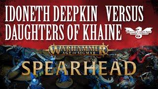 Age of Sigmar: Spearhead Battle Report - Idoneth Deepkin Versus Daughters of Khaine
