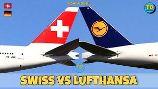 Swiss International Air Lines Vs Lufthansa Comparison 2022 !  Vs 