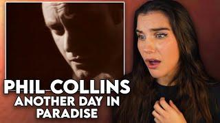 WE NEED MORE MUSIC LIKE THIS!!! First Time Reaction to Phil Collins - "Another Day In Paradise"