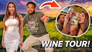 WE BLACKED OUT AT A WINE TOUR! *FUNNY AF*