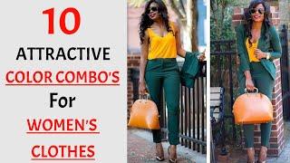 10 More ATTRACTIVE Color Combinations for Women's Clothes 2025 | Women's Fashion & Style 2025!