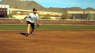 Third Base Fielding Drill With Ryan Roberts