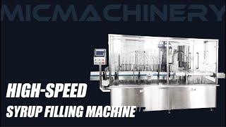 High-Speed Syrup Filling Machine of 2025 Chinese