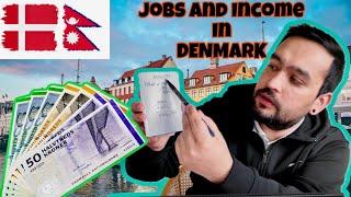 Income in Denmark | महिनाको कमाइ कति डेनमार्कमा? | Jobs in Denmark | Tax | Nepali #salaryindenmark