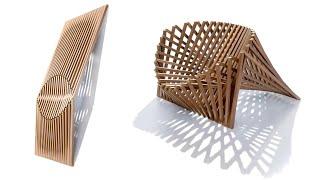 Interesting Folding Rising Chair by Robert van Embricqs