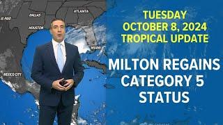 TROPICS UPDATE: Tracking Hurricane Milton's path toward Florida