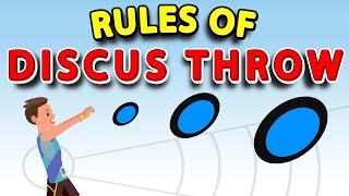 Rules of Discus Throw : How to throw discus? Rules and Regulations of DISCUS THROW