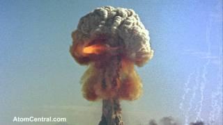 Atomic Bomb explosion - Close Up