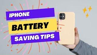 iPhone battery saving tips                  #iphone #ios #appletricks #batterysave #apple