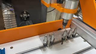 Stepcraft M-Series M.1000 Automatic Tool Changer Test