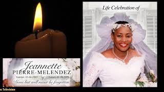 MEMORIAM for JEANNETTE PIERRE-MELENDEZ * Sunrise 01/ 04/1965 Sunset 01/26/2021 * Rest in Peace Love